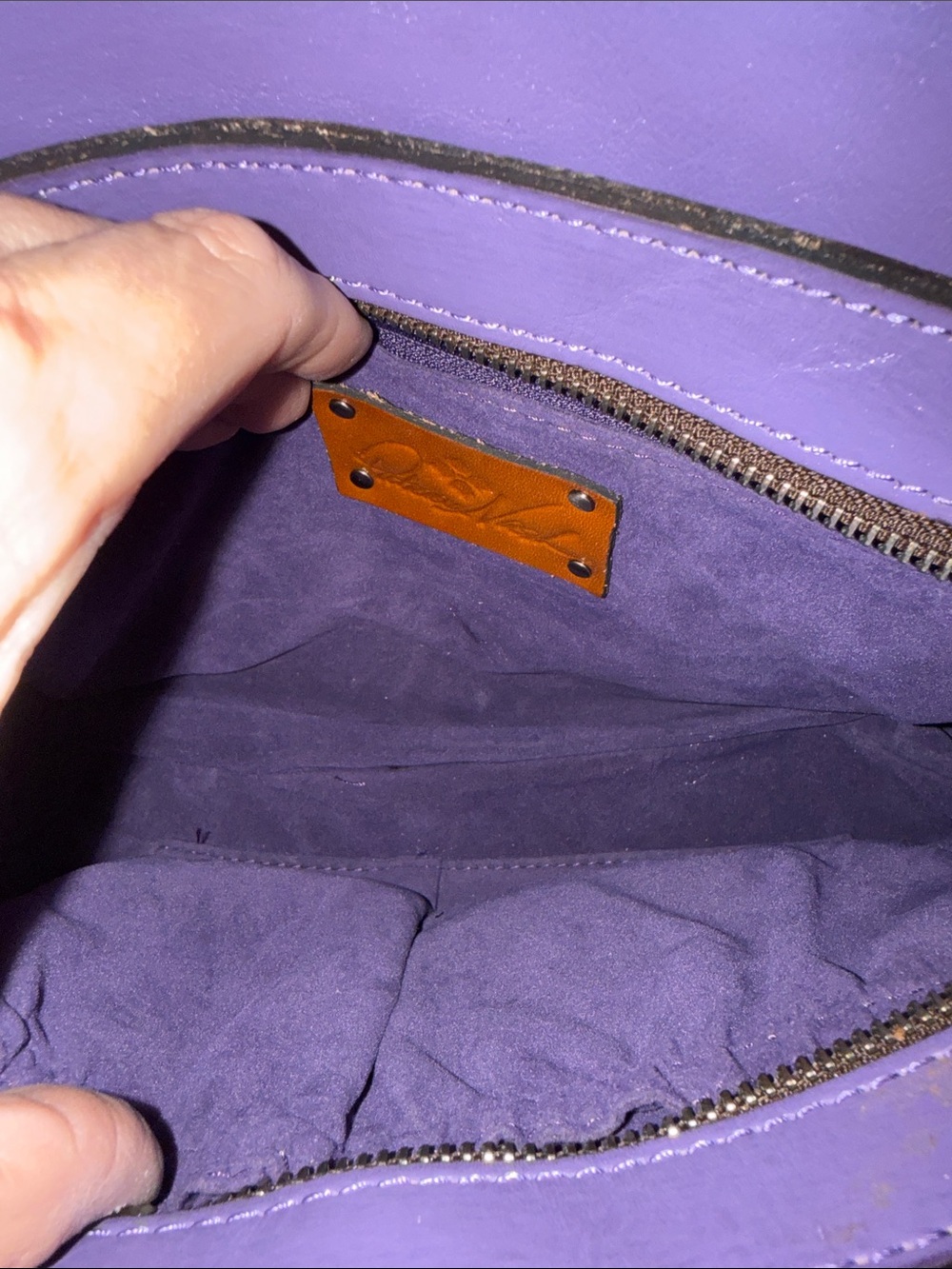 Patricia Nash Rosina Floral Embossed Women's Satchel Bag - Picture 5 of 16